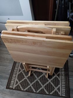 Eating tables and stand