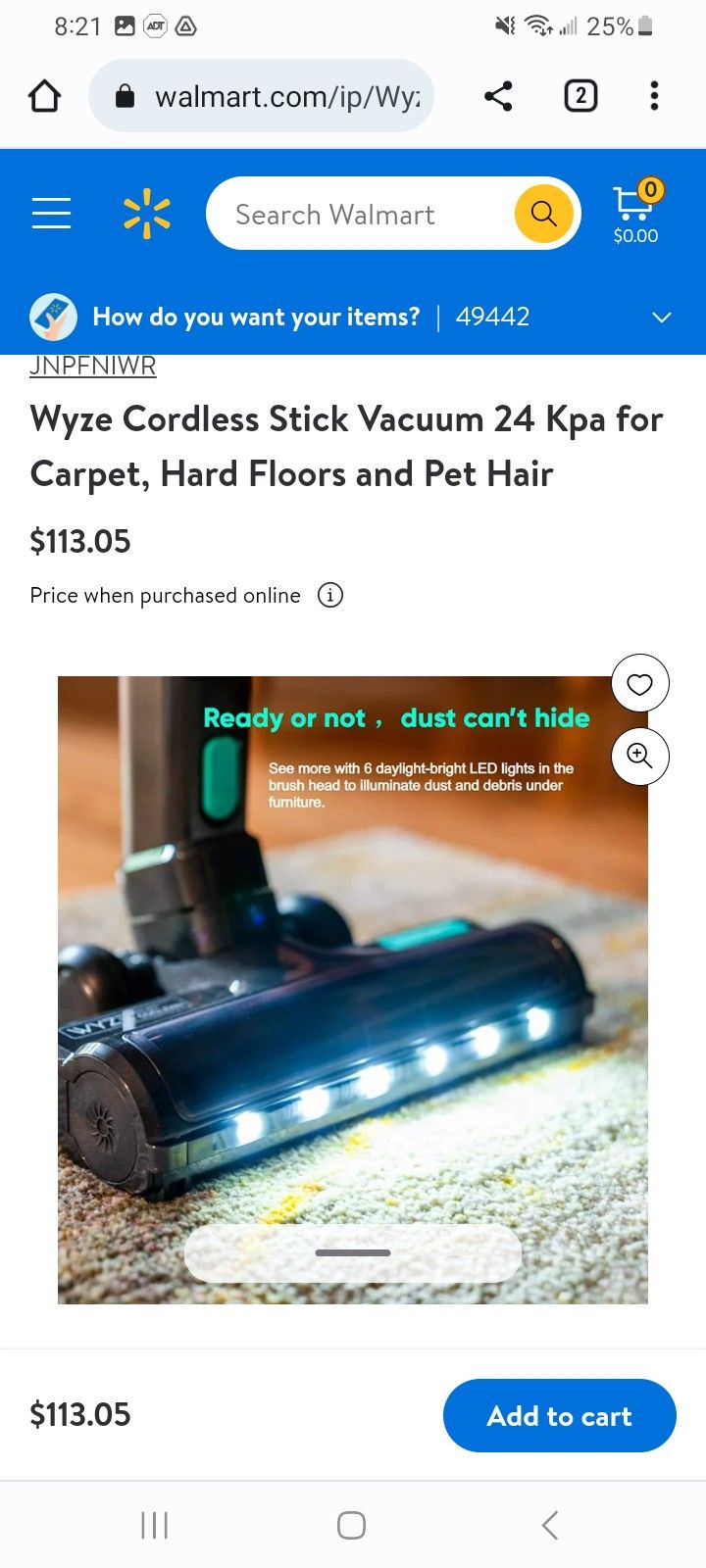 Wyze Stick Vaccum