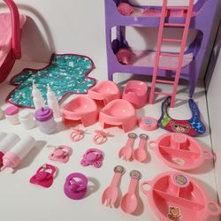 Kid Baby Doll Accessories Lot
