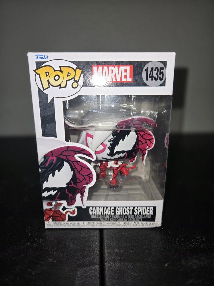 Funko Pop! #1435 Carnage Ghost Spider – Marvel Absolute Carnage