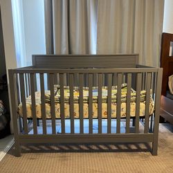 Crib With Mattress 