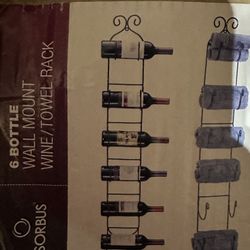 Wine/Towel Rack
