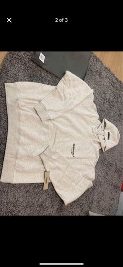 Fear of god Essential hoodie light oatmeal
