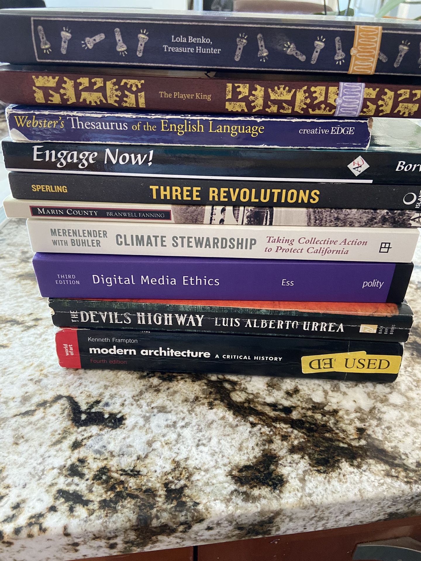 Multiple books for sale