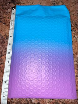 6 x 9 Bubble Mailers Ombré Colors (New)