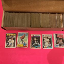 800 OLD TOPPS BASEBALL CARDS 1978 Through  1985