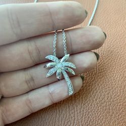 Palm Tree Necklace
