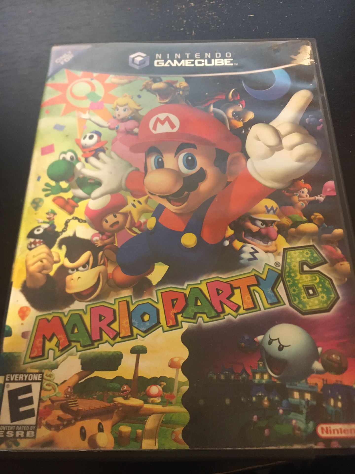 Mario Party 6 Gamecube game 