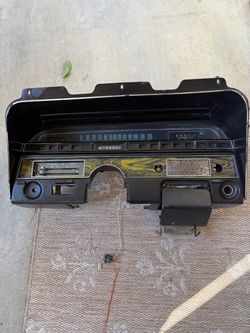 1970 Caprice / Impala dash cluster