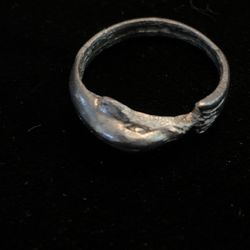 Silver Dolphin Ring 
