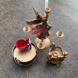 Candle Holder Lot Great For Christmas Decoration 🎄🕯️