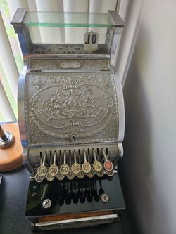 Cash register antique  (old) very cool extremely heavy