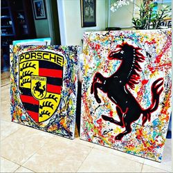 Custom Car Paintings Made To Match Your Ferrari Spec 