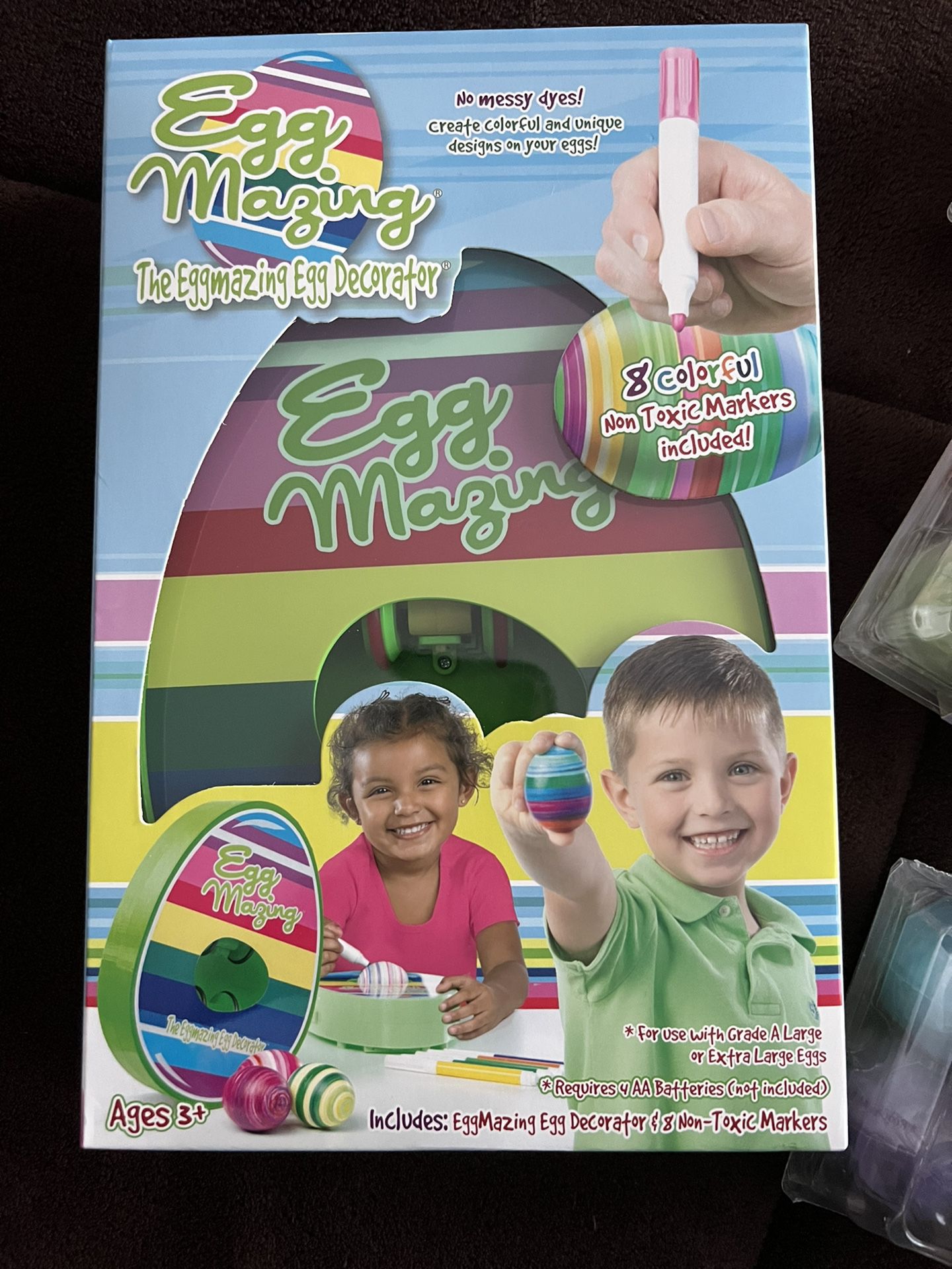 Easter Egg making And 3 Cases Of Chalk Eggs 