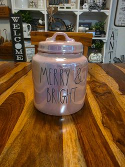 Rae Dunn Holiday Canister