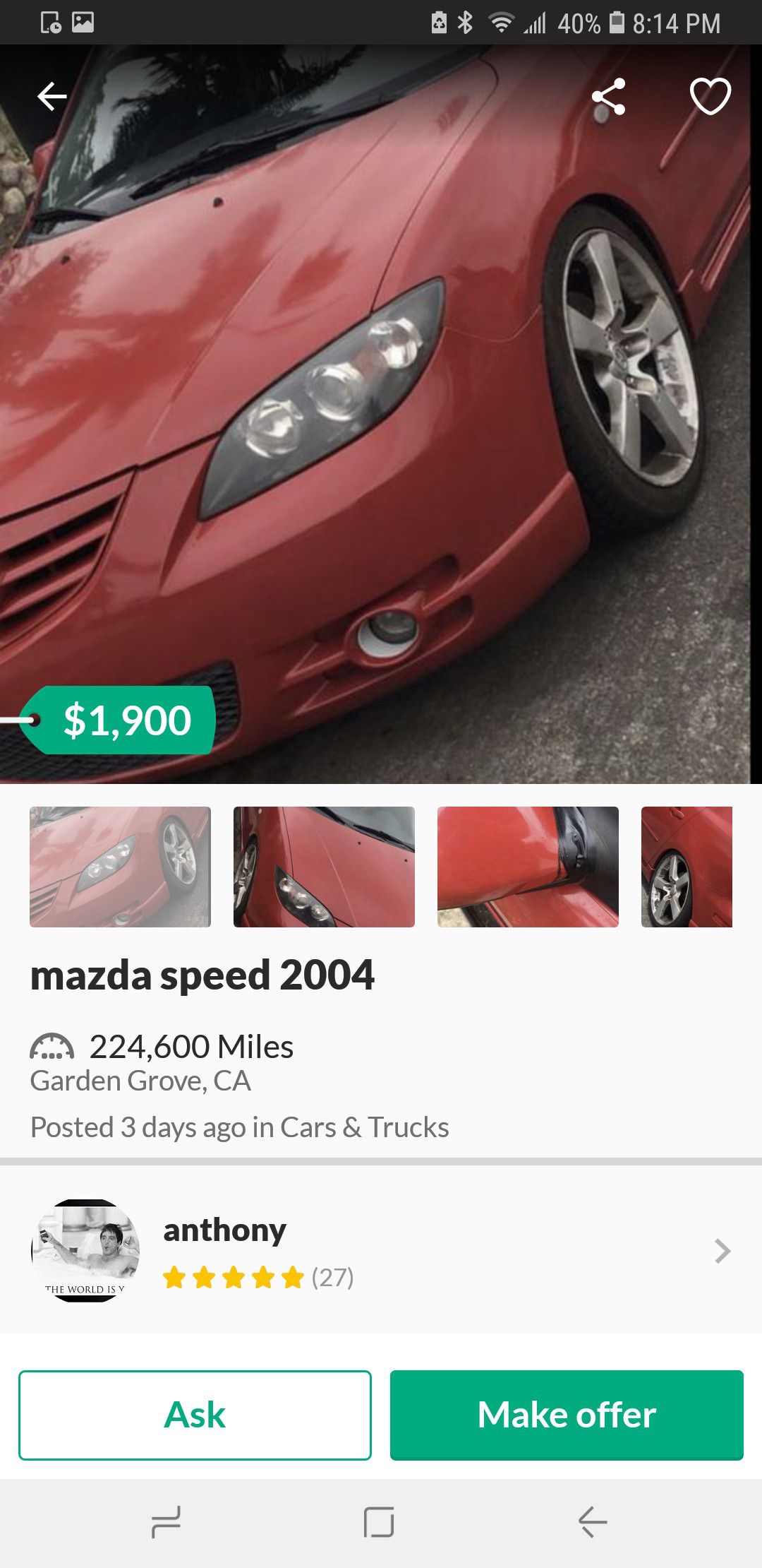 2004 Mazda Mazda3