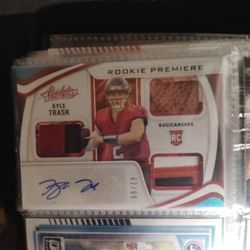 Kyle Trask RC 62/99 Signed 