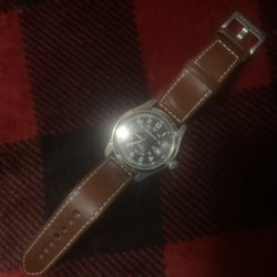 Hamilton Khaki Field Auto (42mm) On A Brown Leather Strap