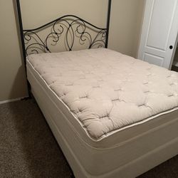 Queen Bed Frame And Mattress 