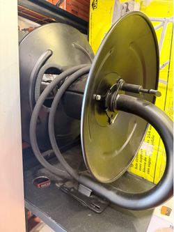 Pressure washer hand crank 100 foot hose Reel