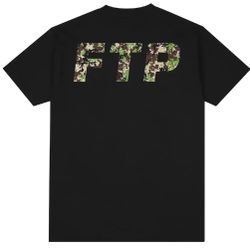 FTP Digital Camo Logo Tee