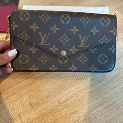 Louis Vuitton Felicie Pochette Flap Handbag