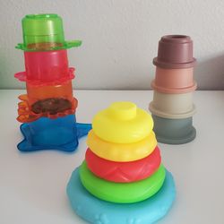 Stacking Cups and Stacking Toy