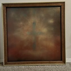 Large Cross Painting 