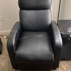 Black recliner Chair