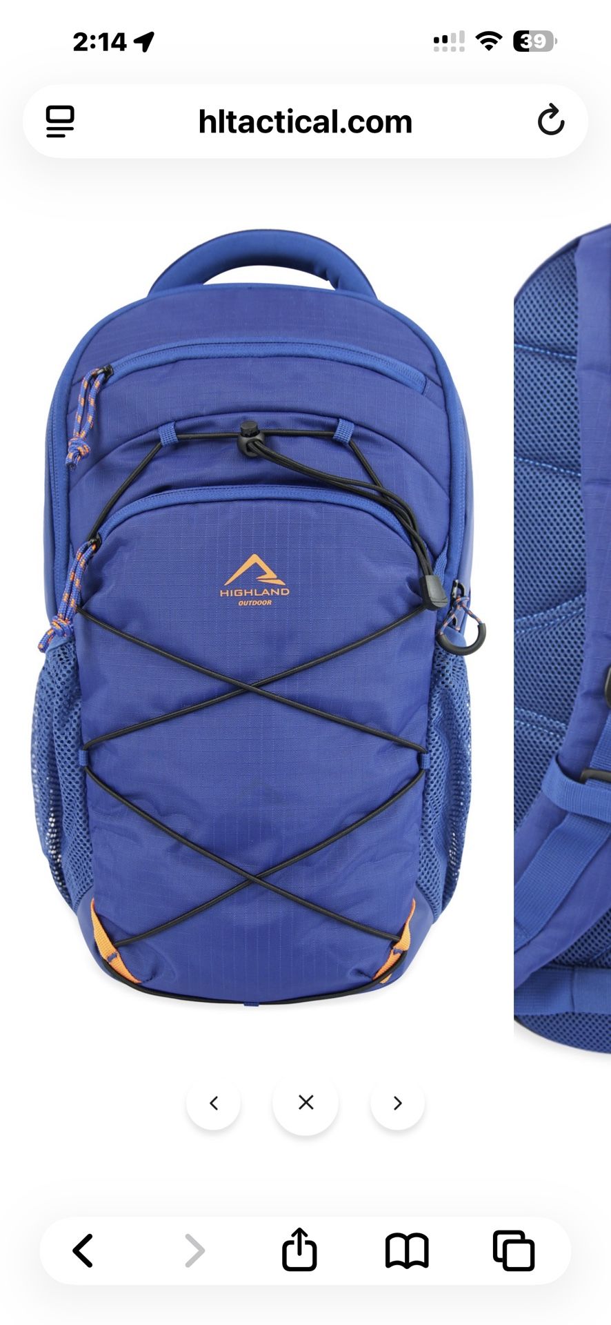 BRAND NEW Highland OUTDOOR ASPEN HIKING BACKPACK