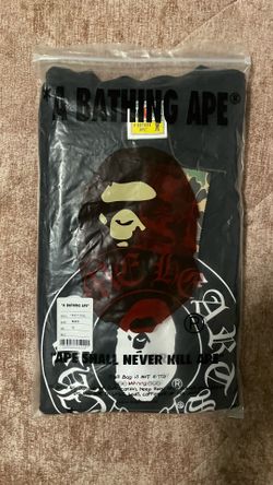 A bathing ape x Chrome Hearts ‘Black’ Tee size medium men’s