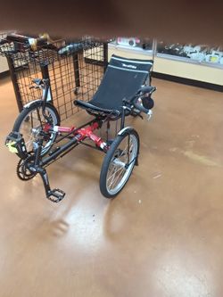 Terratrike Recumbent Bike 