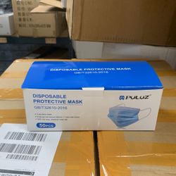 3-ply Surgical Mask (50 Per Box) Closeout, All New, 150 Boxes Available 