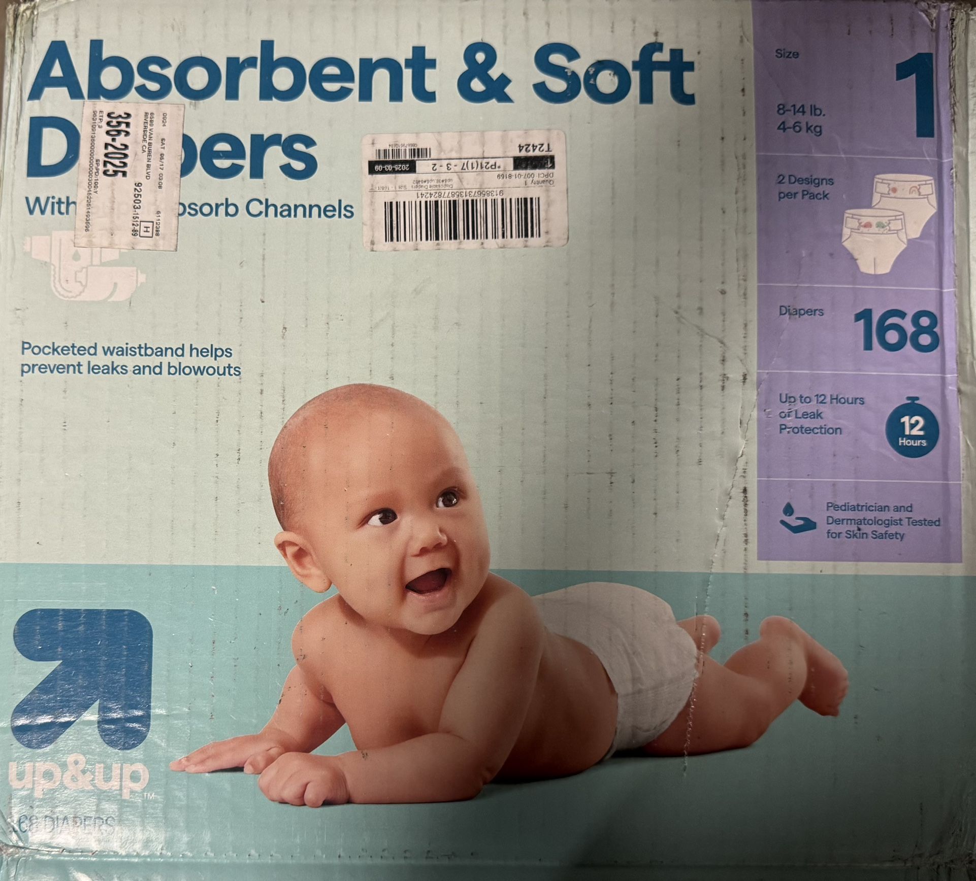 Diapers Size 1