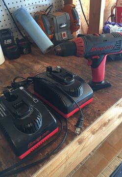 Snap on charger drill