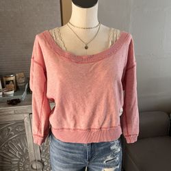 Abercrombie Off Shoulder- Medium 