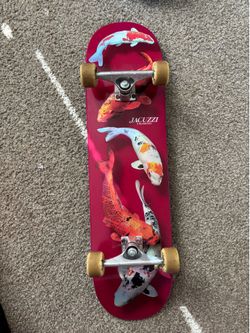Complete skateboard deck