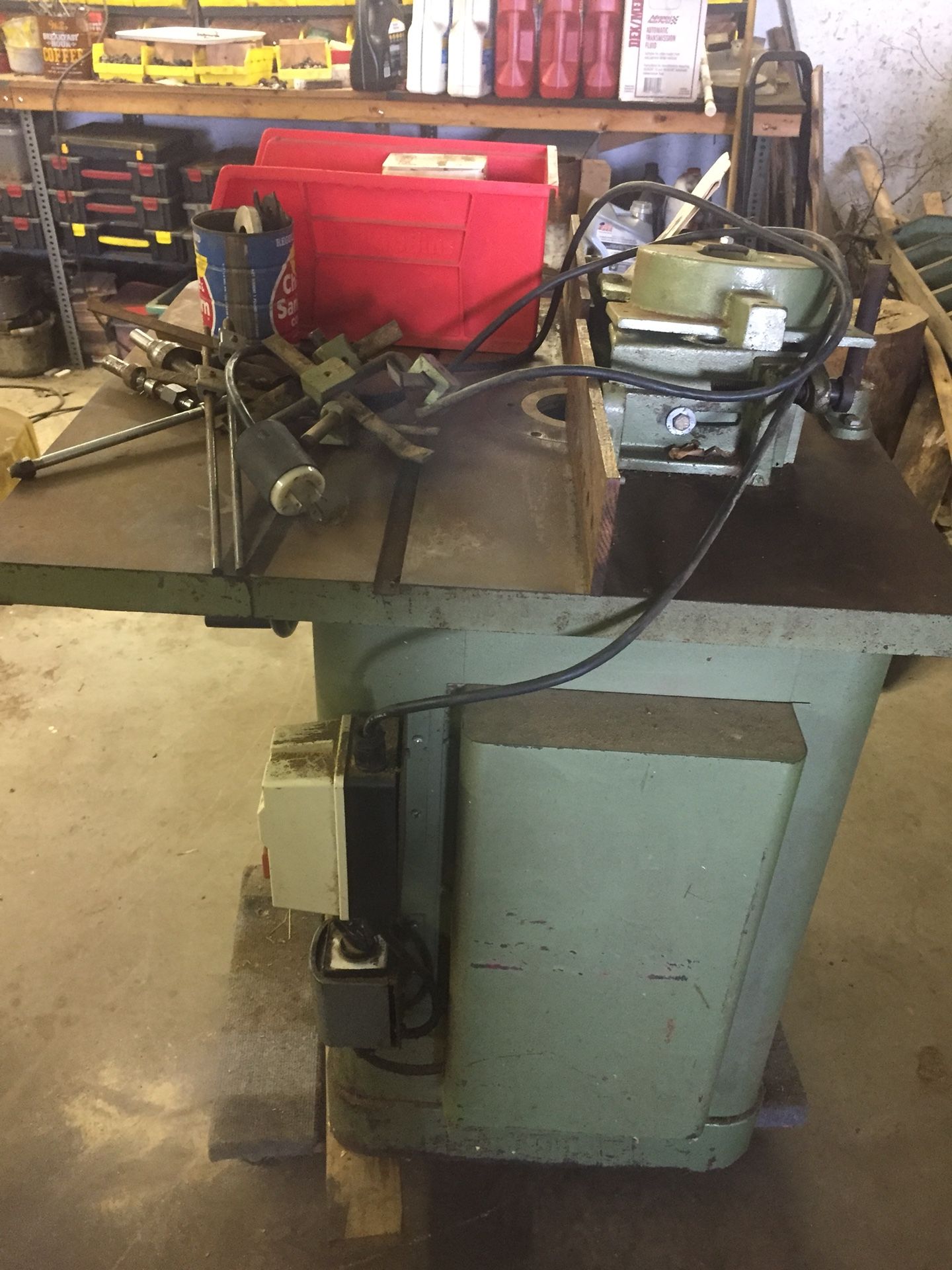 Grizzly 3 hp shaper