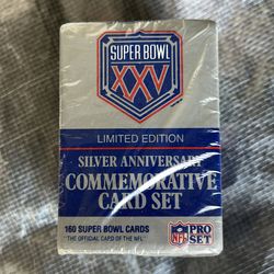 Super Bowl XXV cards