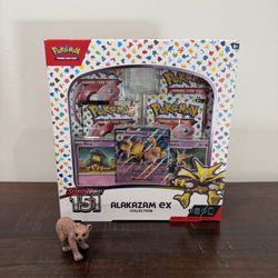 Pokemon 151 Alakazam Ex Collection Box