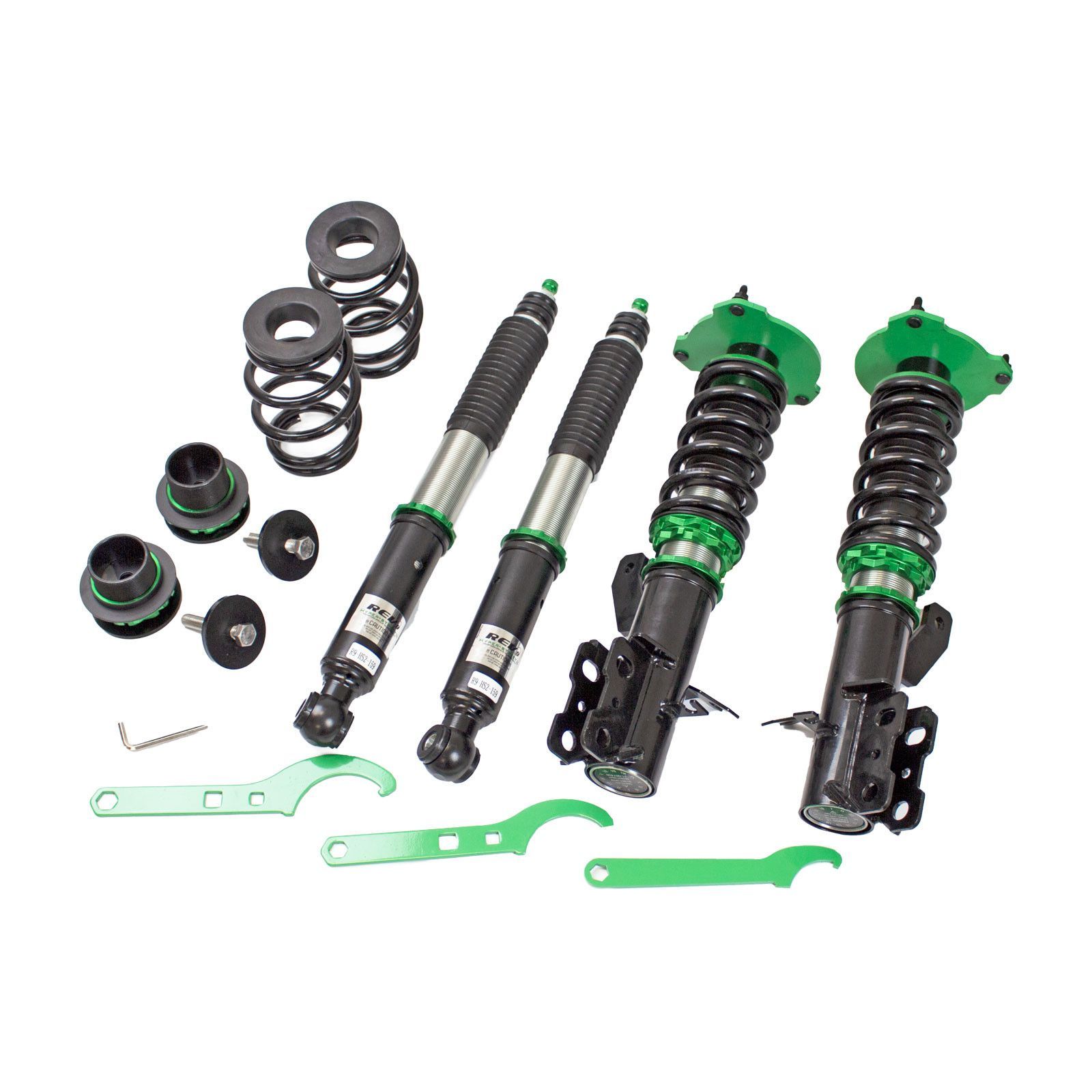 Rev9 R9-HS2-159_2 Hyper-Street II Damper Lowering Coilovers Kit Strut Shock Spring Suspension For Nissan Versa Sedan (C11) 2007-11