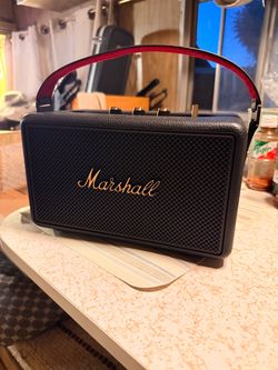 Marshall Kilburn III Portable Bluetooth Speaker | Powerful 360° Sound | 50+ Hours Battery | IPX7 Waterproof | Deep Bass