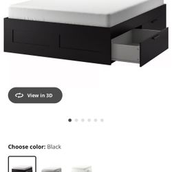 Bed With Mattress/ Good Conditions 