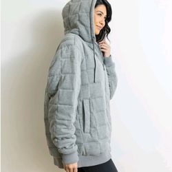 Thera Weighted Hoodie Coat 10 lb Wearable Weighted Blanket