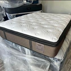 BRAND NEW QUEEN PILLOWTOP MATTRESS AND BOXSPRING SAME DAY DELIVERY 