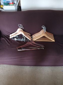 23 PC Wood Hangers