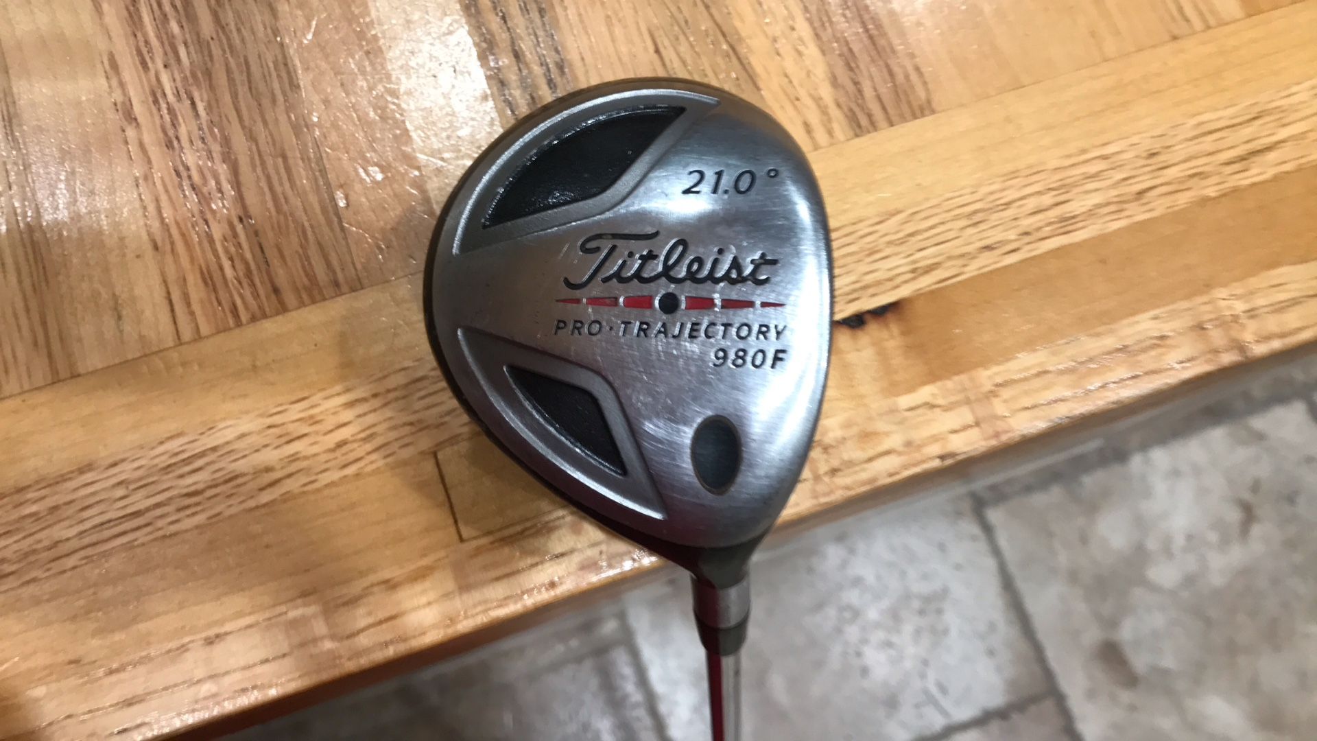 Titleist 980f 21° 7 Wood Steel Shaft like new