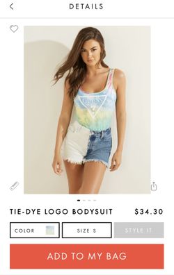 new guess bodysuite size S