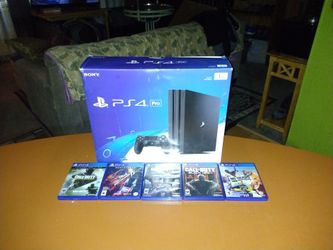 Barely Used P.S. 4 Pro ($185)