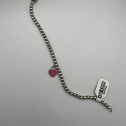 Tiffany And Co Bracelet With Pink Heart 